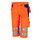 PRO Warnschutz Shorts, 65% Polyester / 35% Baumwolle 245g/m²