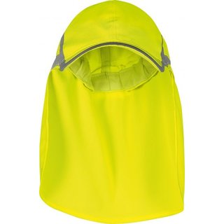 Warnschutz Cap mit Nackenschutz, mit integriertem UV-Schutz