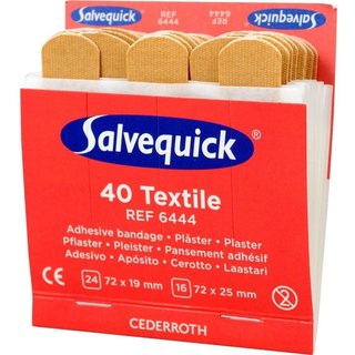 Salvequick®-Refill-Einsatz 40 Pflasterstrips elastisch