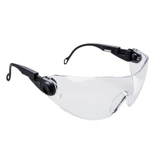 Kontur Schutzbrille EN 166 1F, Bügel in Länge und Neigung verstellbar, Polycarbonatscheibe