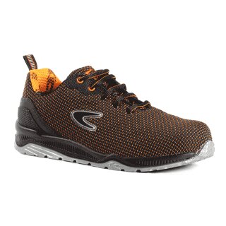 CHUCK Halbschuh S3S FO SR, ALUMINIUMkappe, abriebfestes TECHSHELL, schwarz/orange