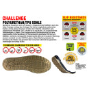 CHUCK Halbschuh S3S FO SR, ALUMINIUMkappe, abriebfestes TECHSHELL, schwarz/orange