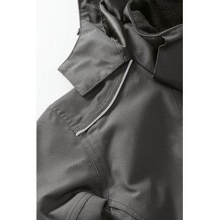 NORIT Damen Winterjacke, 100 % Polyester TPU-Membrane, wattiert, atmungsaktiv, wasserdicht, schwarz