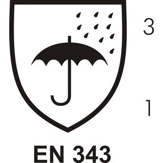 Warnschutz-Regenjacke, EN ISO 20471 Klasse 3, EN 343 Klasse 3/1, Stretch-PU,