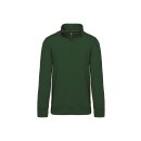 Sweatshirt mit Reißverschlusskragen, 80 % Baumwolle / 20 % Polyester. 300 g/m²,