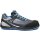 BOWLING Halbschuh S3L FO SR, Textil und Velourleder, grau/schwarz/blau