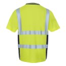 BRIGHT LINE T-Shirt EN ISO 20471 Klasse 2, 55 % Baumwolle + 45 % Polyester, neongelb