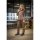 FlexLine Damen Bundhose ohne Knietaschen haselnuss/schwarz