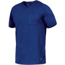 FlexLine T-Shirt, V-Ausschnitt,  kornblau