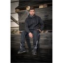 FlexLine Bundhose, ohne Knietaschen, schwarz/grau