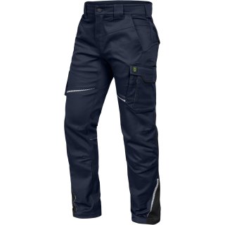 FlexLine Bundhose, ohne Knietaschen, marine/schwarz