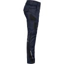 FlexLine Bundhose, ohne Knietaschen, marine/schwarz