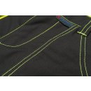 JUNIOR Bundhose anthrazit/gelb