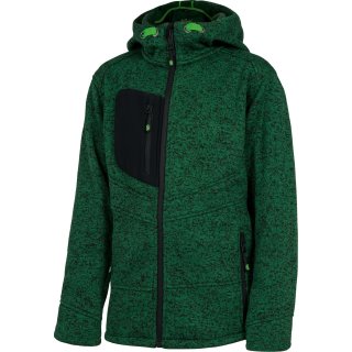 Casual Line KIDS Fleece-Strickjacke gr&uuml;n