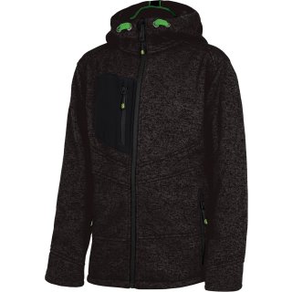 Casual Line KIDS Fleece-Strickjacke schwarz