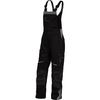 Flexline Kids Latzhose schwarz/grau