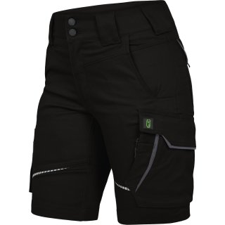 FlexLine Damen Shorts schwarz/grau
