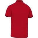 FlexLine Poloshirt, Brusttasche, rot
