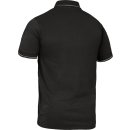 FlexLine Poloshirt, Brusttasche, schwarz