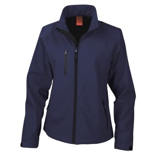 Ladies Softshell Jacke navy