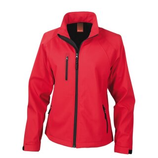 Ladies Softshell Jacke rot