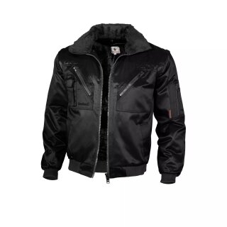 4in1 Pilotenjacke schwarz