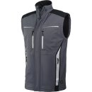FlexLine Softshell Bodywarmer grau/schwarz
