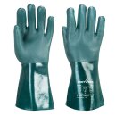 Chemikalienschutzhandschuh PVC mit Jerseyfutter 35 cm,...