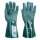 Chemikalienschutzhandschuh PVC mit Jerseyfutter 35 cm, gr&uuml;n