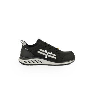 X-MOON Halbschuh S3S SR SC FO ESD schwarz/grau