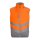 Hi-Vis Thermoweste orange/grau