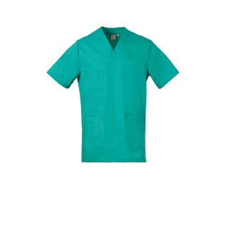 HYGENE Kurzarm-Kasack emerald green