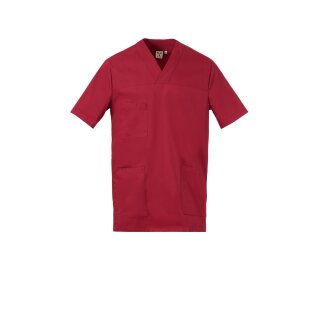 HYGENE Kurzarm-Kasack bordeaux