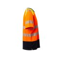 ALLEY Warnschutz T-Shirt warnorange/marine