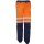 Warnschutz Freischneiderhose mit Prall- & Zeckenschutz, EN ISO 20471, Klasse 1, orange/marine