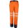 Warnschutz Freischneiderhose mit Prall- & Zeckenschutz, EN ISO 20471, Klasse 1, orange/marine