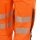 Warnschutz Freischneiderhose mit Prall- & Zeckenschutz, EN ISO 20471, Klasse 1, orange/marine