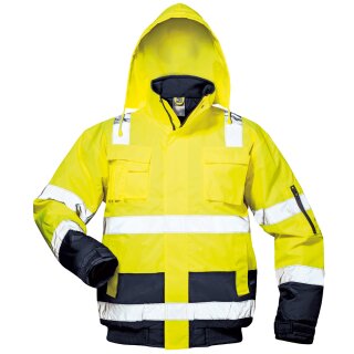 AXEL Warnschutz Pilotjacke gelb/marine
