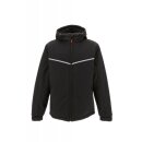 BELFAST Softshell-Jacke mit Wattierung , Kapuze, schwarz