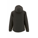BELFAST Softshell-Jacke mit Wattierung , Kapuze, anthrazit/schwarz