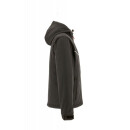 BELFAST Softshell-Jacke mit Wattierung , Kapuze, anthrazit/schwarz