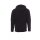 DALLAS+ Herren-Sweatjacke, 70% Baumwolle + 30% Polyester 300 g/m&sup2;, schwarz
