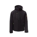 CREEK PAD Herren-Softshelljacke schwarz