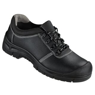 SCHWERIN Halbschuh S3 SRC, Stahlkappe + Stahlzwischensohle, Leder schwarz