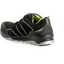 STACK Halbschuh S1 PS FO SR ESD, ALUkappe, MEMORY PLUS Fu&szlig;bett, Boa&reg; Schn&uuml;rsystem, schwarz/gelb