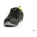 STACK Halbschuh S1 PS FO SR ESD, ALUkappe, MEMORY PLUS Fu&szlig;bett, Boa&reg; Schn&uuml;rsystem, schwarz/gelb