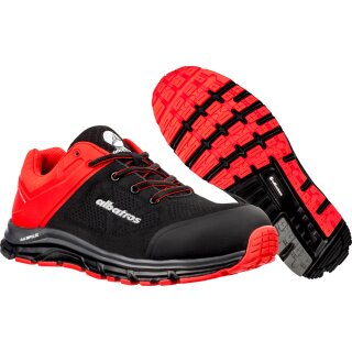 LIFT RED IMPULSE LOW Halbschuh S1PS FO HRO SR ESD, 3D-Textilgewebe, rot/schwarz