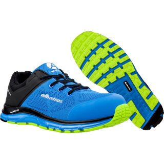 LIFT BLUE LOW Halbschuh S1PS FO HRO SR ESD, strapazierf&auml;higes 3D-Textilgewebe, schwarz/blau