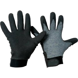 Baumwoll-Feinstrick-Handschuh mit HPT- Beschichtung, Klettverschluss 07