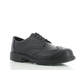 MANAGER Halbschuh S3S FO SR ESD, Kunststoffkappe, Leder schwarz